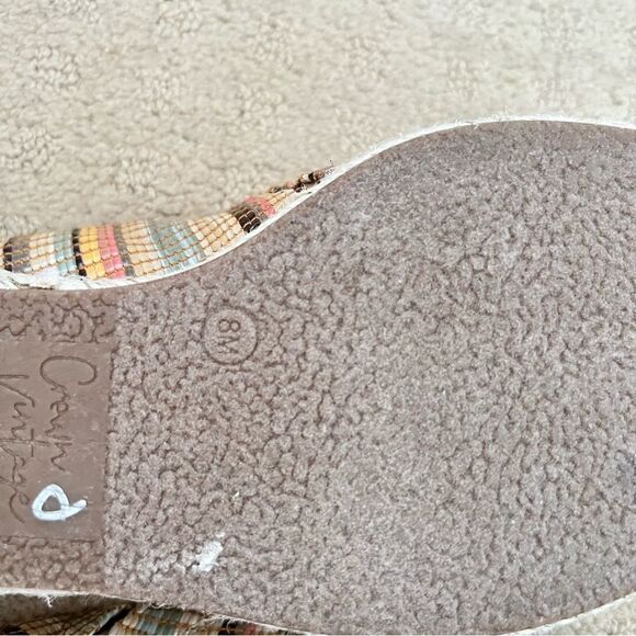 Crown Vintage Lonari Slip On Espadrille Comfort Mule Sandals Shoes - Picture 6 of 9